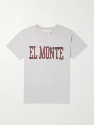 Printed Cotton-Jersey T-Shirt