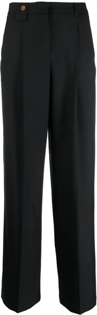 Straight-Leg Trousers