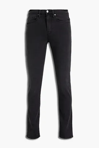 Skinny-fit denim jeans