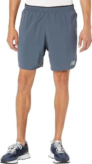 New Balance Impact Run 7 Shorts (Thunder) Men's Clothing