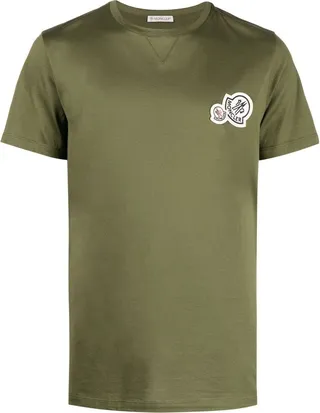 logo-patch T-shirt