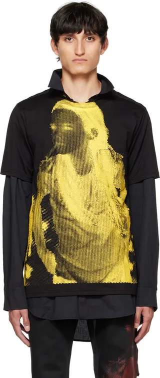TAKAHIROMIYASHITA TheSoloist. Black 'Priscilla 1969' T-Shirt