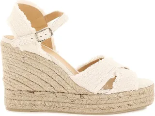 Bromelia Lurex Wedge Espadrilles