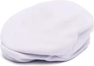 Logo-Embroidered Baker-Boy Cap