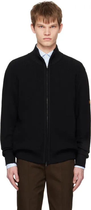 Cobra S.C. Black Zip Sweater