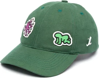 x Keith Haring patch cotton cap