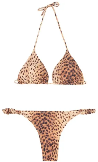 Reina Olga Scrunchie Triangle Cup Bikini Set