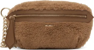 Max Mara Brown Banane Shoulder Bag