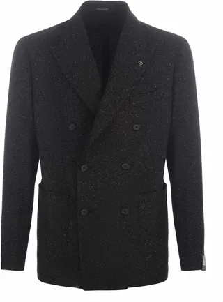 Jacket Tagliatore In Wool Blend