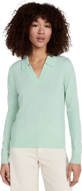 Closed Long Sleeve Polo