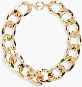 18-Karat Gold-Plated Choker