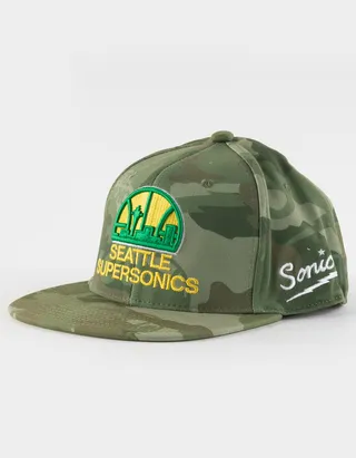 MITCHELL & NESS Seattle Supersonics Stretch Fitted Hat