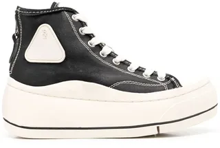 Two-Tone Platform Sneakers