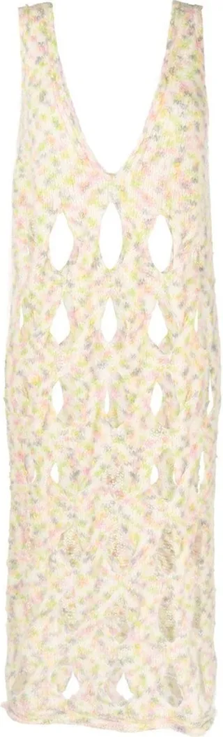 Oversize Open-Knit Dress