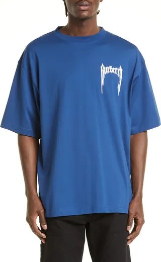 Runway Logo Cotton Graphic Tee