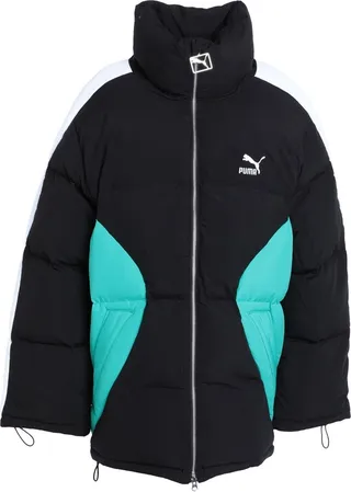 Luxe Sport T7 Oversized Puffer Jacket Down Jacket Black