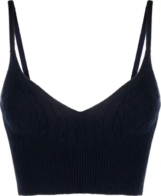 Knitted Cropped Top