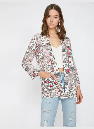 Patterned Kimono