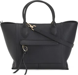 Made In France Mailbox Leather Medium Tote With Detachable Strap