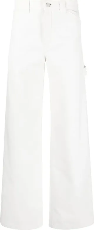 Wide-Leg Tailored Trousers