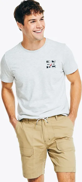 Sustainably Crafted Yacht Club Graphic T-Shirt