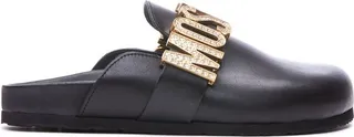 Moschino Logo Lettering Clogs