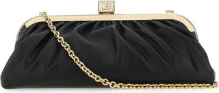 Dolce & Gabbana Maria Ruched Chain-Link Shoulder Bag