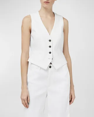 Priya Linen Vest