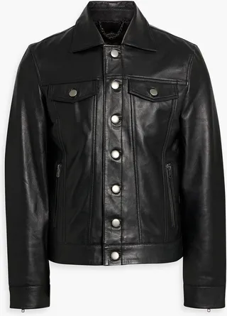 Leather jacket