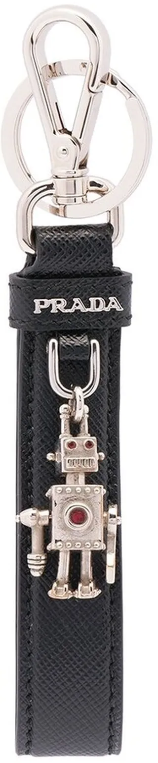 Logo-Plaque Keychain