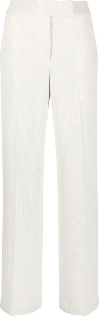 Straight-Leg Tailored Trousers