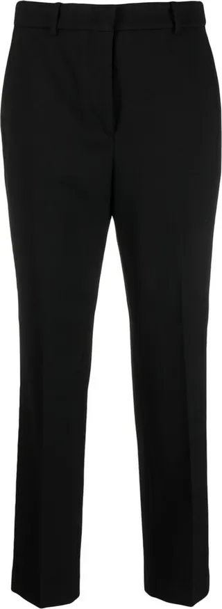 Cropped Virgin-Wool Trousers