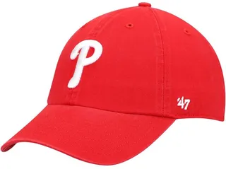Men's Red Philadelphia Phillies Heritage Clean Up Adjustable Hat