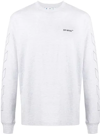 logo-print long-sleeve T-shirt