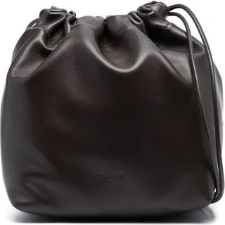 Drawstring-Fastening Shoulder Bag
