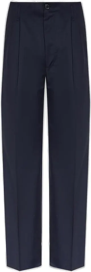 Vivienne Westwood Pleat Front Straight-Leg Trousers