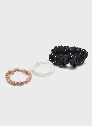 Crystal Scrunchie Collection