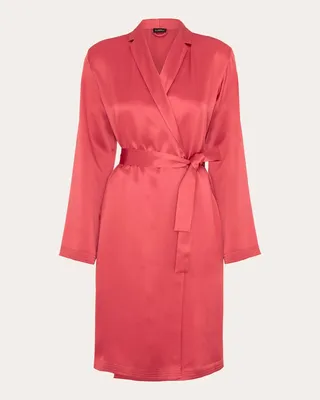 Silk Short Robe