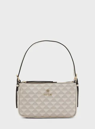 Top Handle Zip Over Satchel