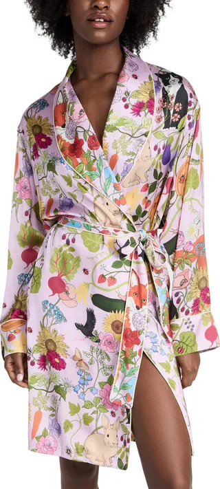 Karen Mabon Garden of Earthly Delights Short Robe