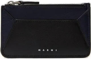 Marni Logo Print Zipped Cardholder