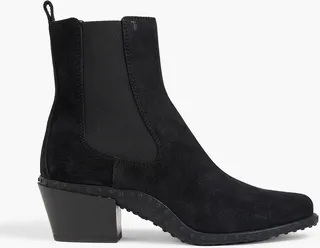 Suede ankle boots