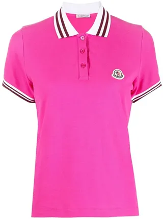 Stripe-Trim Polo Shirt