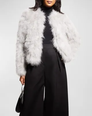 Deora Feather Topper Jacket