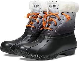 Sperry Saltwater Shibori (Black) Women's Boots