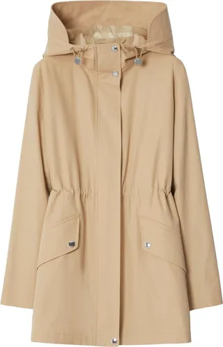Hooded Cotton Raincoat