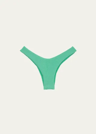 Giulia Ribbed Brazilian Bikini Bottoms