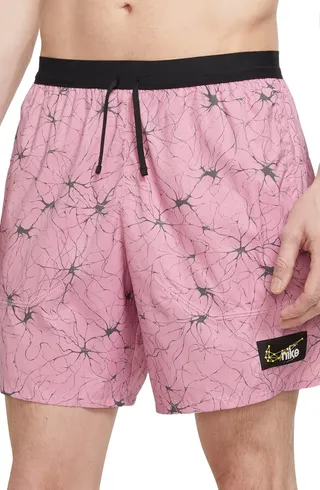 Stride Water Repellent Mesh Running Shorts