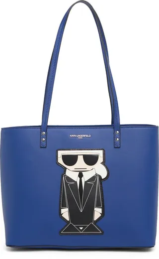 Maybelle Leather Printed Tote