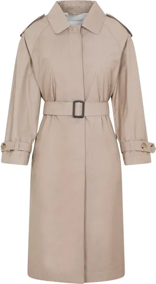Belted Waist Trench Coat